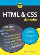 HTML & CSS für Dummies di Florence Maurice edito da Wiley VCH Verlag GmbH