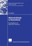 Aktienrückkäufe in Deutschland di Udo Seifert edito da Deutscher Universitätsverlag