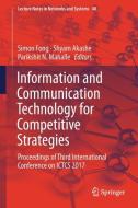 Information and Communication Technology for Competitive Strategies edito da Springer Singapore