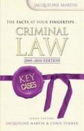 Key Cases: Criminal Law di Jacqueline Martin edito da Routledge