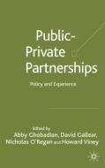 Private-Public Partnerships edito da Palgrave Macmillan UK