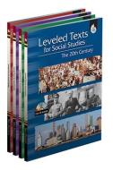 Leveled Texts for Social Studies: 4-Book Set di Teacher Created Materials edito da SHELL EDUC PUB
