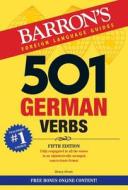 501 German Verbs di Henry Strutz edito da Kaplan Publishing