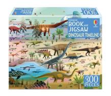 Book And Jigsaw Dinosaur Timeline di Rachel Firth edito da Usborne Publishing Ltd