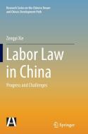 Labor Law in China di Zengyi Xie edito da Springer Berlin Heidelberg