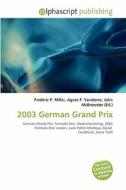 2003 German Grand Prix edito da Betascript Publishing