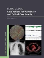 Mayo Clinic Case Review for Pulmonary and Critical Care Boards di Gallo de Moraes edito da OXFORD UNIV PR