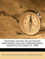 Uniform System Of Accounts Prescribed Fo edito da Nabu Press