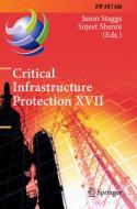 Critical Infrastructure Protection XVII edito da Springer International Publishing