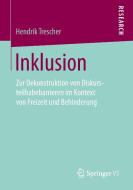 Inklusion di Hendrik Trescher edito da Springer Fachmedien Wiesbaden