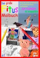 Das große Fitus-Malbuch - Fitus, der Sylter Strandkobold, mit Schweinchen Klecks und Freunden di Renate Sültz, Uwe H. Sültz edito da Books on Demand