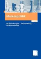 Markenpolitik di Carsten Baumgarth edito da Springer Fachmedien Wiesbaden