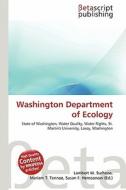 Washington Department of Ecology edito da Betascript Publishing