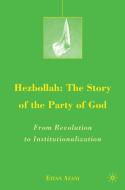 Hezbollah: The Story of the Party of God: From Revolution to Institutionalization di E. Azani edito da SPRINGER NATURE