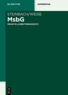 MsbG - Messstellenbetriebsgesetz di ARMIN STEINBACH edito da Gruyter, Walter de GmbH