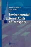 Environmental External Costs of Transport edito da Springer Berlin Heidelberg