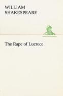 The Rape of Lucrece di William Shakespeare edito da tredition