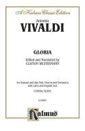 Gloria: Satb with Satb Soli (Orch.) (Latin, English Language Edition) di ANTONIO VIVALDI edito da ALFRED PUBN