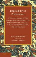 Impossibility of Performance di Roy Granville McElroy edito da Cambridge University Press