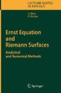 Ernst Equation and Riemann Surfaces di Christian Klein, Olaf Richter edito da Springer Berlin Heidelberg
