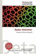 Radar Altimeter edito da Betascript Publishing