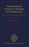 Functional And Numerical Methods In Viscoplasticity di Ioau R. Ionescu, Mircea Sofonea edito da Oxford University Press