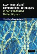 Experimental and Computational Techniques in Soft Condensed Matter Physics edito da Cambridge University Press