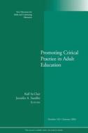 Promoting Critical Practice 10 di Ace, Sandlin edito da John Wiley & Sons