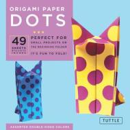 Origami Paper - Dots - 6 3/4" - 49 Sheets edito da Tuttle Publishing