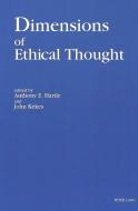 Dimensions of Ethical Thought edito da Lang, Peter
