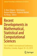 Recent Developments in Mathematical, Statistical and Computational Sciences edito da Springer International Publishing