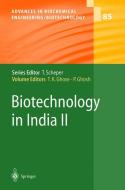Biotechnology in India II edito da Springer Berlin Heidelberg