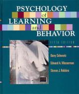 Psychology of Learning and Behavior di Steven J. Robbins, Barry Schwartz, Edward A. Wasserman edito da PAPERBACKSHOP UK IMPORT