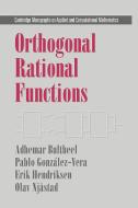 Orthogonal Rational Functions di Adhemar Bultheel, Pablo Gonzalez-Vera, Erik Hendriksen edito da Cambridge University Press