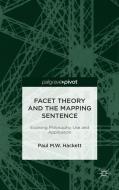 Facet Theory and the Mapping Sentence di P. Hackett edito da Palgrave Macmillan