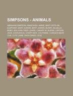 Simpsons - Animals: Abraham Simpson, Ana di Source Wikia edito da Books LLC, Wiki Series