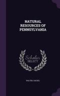 Natural Resources Of Pennsylvania di Walter J Hickel edito da Palala Press