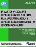 Evaluation of Isocyanate Exposure During Polyurethane Foam Application and Silica Exposure During Rock Dusting at an Underground Coal Mine: Health Haz di Dr Kenneth Fent, Chad H. Dowell edito da Createspace