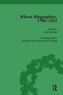 Whore Biographies, 1700-1825, Part I Vol 2 di Julie Peakman edito da Taylor & Francis Ltd