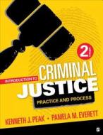 Introduction To Criminal Justice di Kenneth J. Peak, Pamela M. Everett edito da Sage Publications Inc