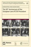 The 50th Anniversary Of The Europea di HESS BURKHARD edito da Bloomsbury Academic