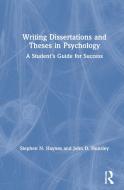 Writing Dissertations And Theses In Psychology di Stephen N. Haynes, John D. Hunsley edito da Taylor & Francis Ltd