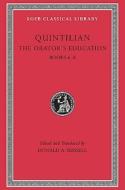 The Orator's Education di Quintilian edito da Harvard University Press