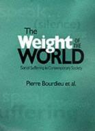 The Weight of the World di Pierre Bourdieu edito da Polity Press