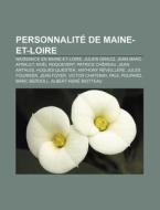Personnalit De Maine-et-loire: Marc Ber di Livres Groupe edito da Books LLC, Wiki Series