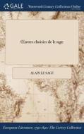 ï¿½uvres Choisies De Le Sage di Alain Le Sage edito da Gale Ncco, Print Editions