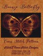 Bronze Butterfly Cross Stitch Pattern di Tracy Warrington edito da Createspace