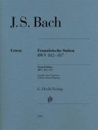 Französische Suiten BWV 812-817 br. di Johann Sebastian Bach edito da Henle, G. Verlag