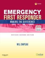 Emergency First Responder di Will Chapleau edito da JONES & BARTLETT PUB INC