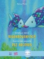 Schlaf gut, kleiner Regenbogenfisch. Kinderbuch Deutsch-Spanisch di Marcus Pfister edito da Hueber Verlag GmbH